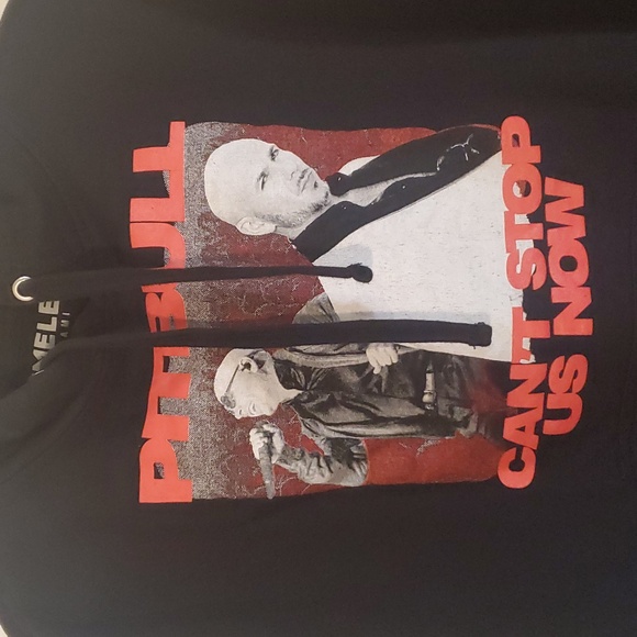 Pitbull Concert Sweater Hoodie Tour Timeless Miami Cant Stop Us Now Pullover - Picture 2 of 7